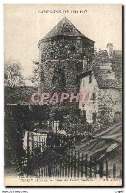 Thann - Tour du Vieux Chateau - CPA