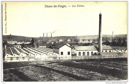 Carte Postale Ancienne de THAON les VOSGES