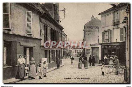 Thiais CPA La rue Maurepas
