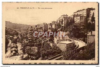Auvergne Thiers Un coin pittoresque