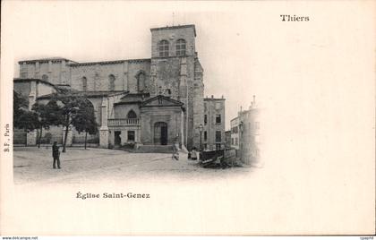 CPA Thiers Eglise Saint Genez