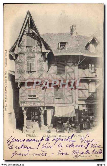 CPA Thiers La Chateau