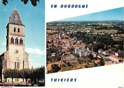 24 - Thiviers - Multivues - CPM - Etat léger pli visible - Voir Scans Recto-Verso