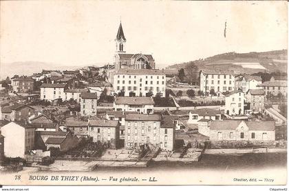 BOURG-DE-THIZY (69) Vue Générale