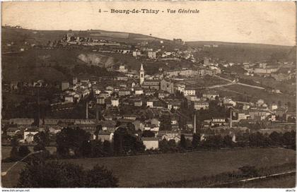 CPA Thizy - Bourg-de-Thizy - Vue Generale (1036392)