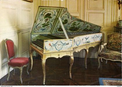 CPM Chateau de Thoiry en Yvelines Ouvert Le clavecin peint par huet et fabrique par Blanchet