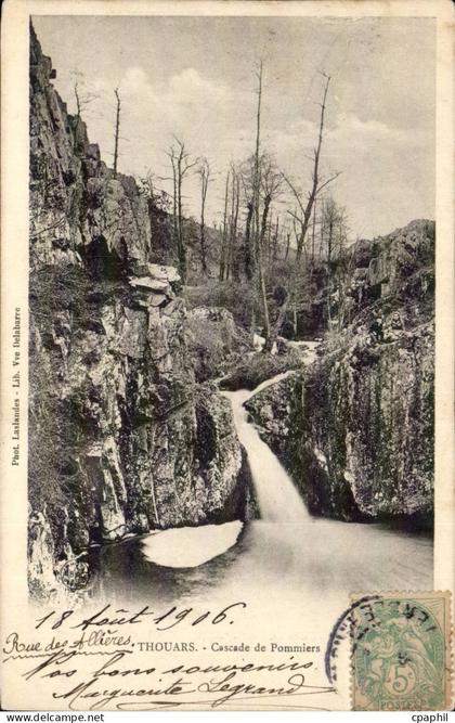 Thouars CPA Cascade de pommiers