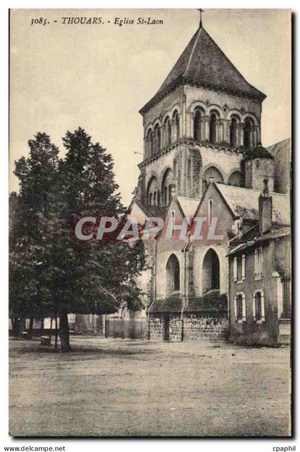 Thouars CPA Eglise St Laon