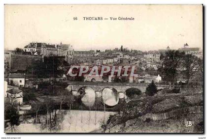Thouars CPA Vue generale