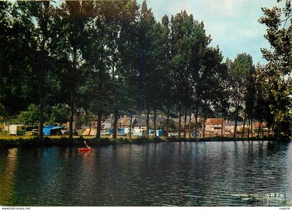 CPM Thury Harcourt Les bords de l'Orne et le Camping