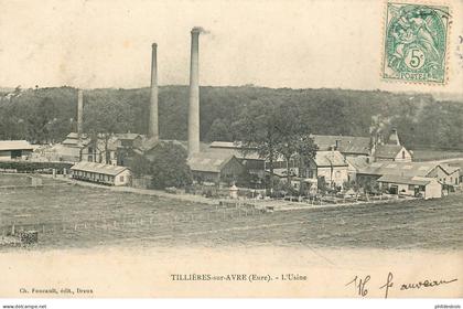 EURE  TILLIERES SUR AVRE   usine