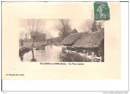 TILLIÈRES-SUR-AVRE. - Les vieux lavoirs.