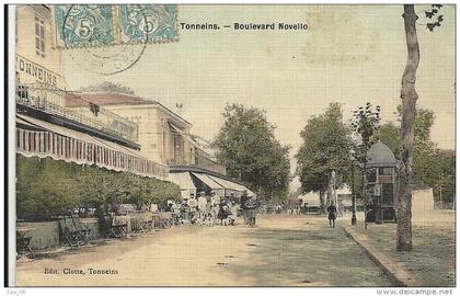 Lot et Garonne : Tonneins, Bd Novello