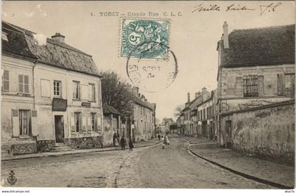 CPA TORCY Grande Rue (19606)