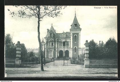 CPA Toucy, Villa Moderne