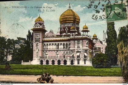 CPA Tourcoing Le Chateau Du Congo