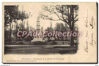 CPA Tourcoing Monument De La Bataille De Tourcoing