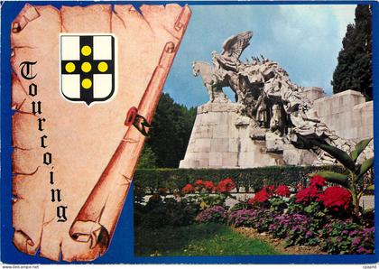 CPSM Tourcoing Le Monument aux Morts