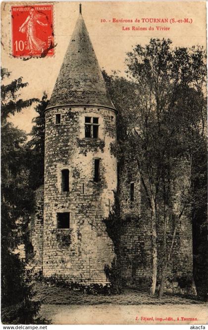 CPA Environs de TOURNAN-en-BRIE Les Ruines du Vivier (1298745)