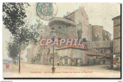 CPA Tournon Les Prisons ancien Chateau du Cardinal de Tournon