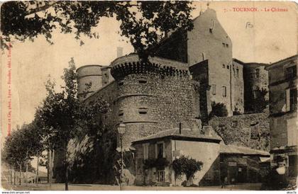 CPA TOURNON Le Chateau (660777)