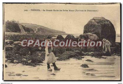 CPA Treboul La Grande Roche Des Sables Blancs