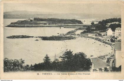 CPA Treboul les Sables Blancs et