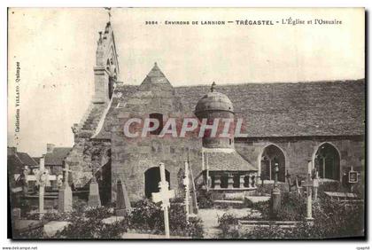 CPA Tregastel L Eglise et l Ossuaire