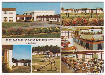 finistère :  TREGUNC ,  village   PTT