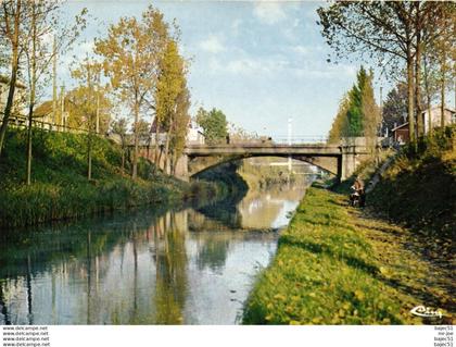 Tremblay en France - le canal de l'Ourq