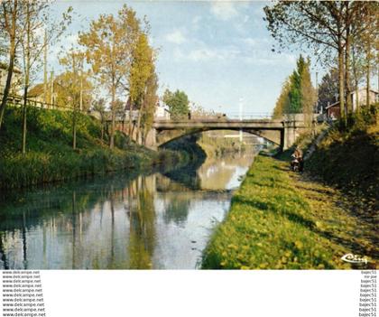 Tremblay en France - le canal de l'Ourq