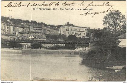 Carte Postale Ancienne de TREVOUX-vue générale