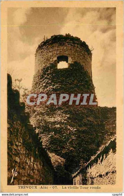 CPA Trevoux Ain la Vieille Tour ronde