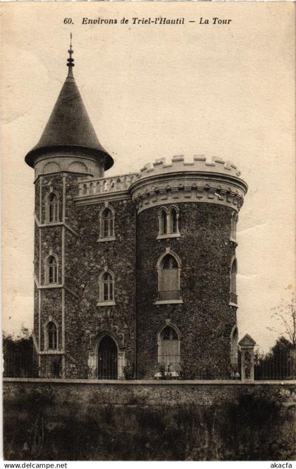 CPA Environs de TRIEL-sur-SEINE L'Hautil - La Tour (1384782)