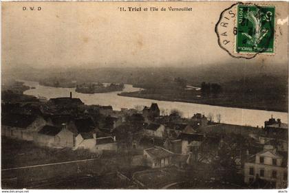 CPA TRIEL-sur-SEINE et l'Ile de Vernouillet (1385730)