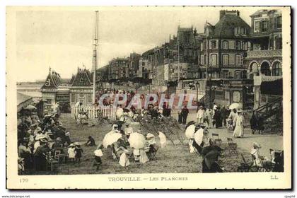 CPA Trouville Les Planches