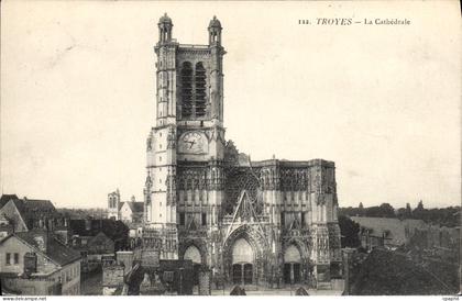 CPA Troyes La Cathedrale