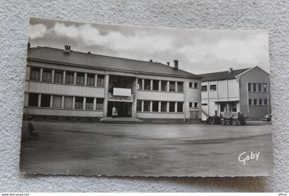 Cpsm, Trun, hôtel de ville et salle des fêtes, Orne 61