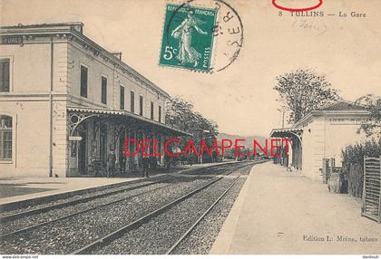 38 /FP/ TULLINS   la gare   edit L Moine **