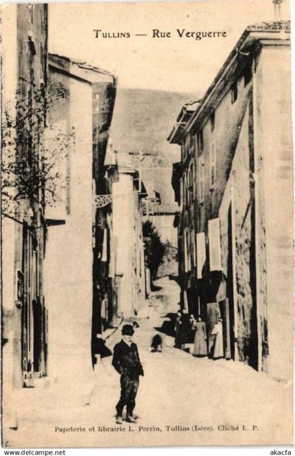 CPA TULLINS - Rue Verguerre (165531)