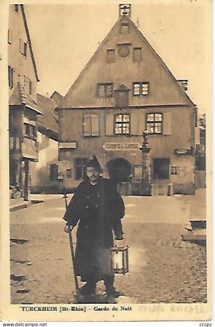CPA Turckheim Garde de Nuit
