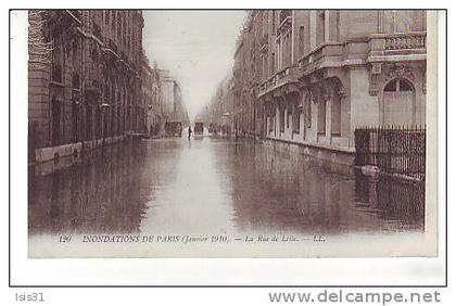 Dép75 - Paris - Arrondissement: 07 -  Inondations de 1910 - RF5013 - Rue Jean Goujon  - bon état