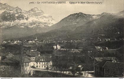 CPA Les Fontaines d'Ugine Ugine et le Mont Charvin