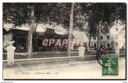 Uriage - L'Hotel du Midi - CPA