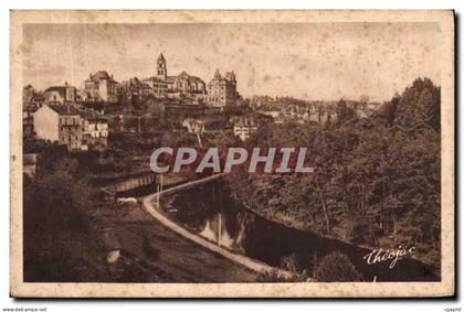 CPA Uzerche Correze Vue generale