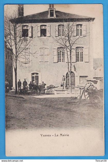 CPA AVEYRON (12) - VABRES - LA MAIRIE