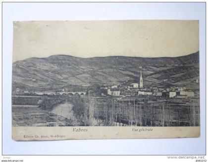 VABRES  (Aveyron)  :  Vue générale.