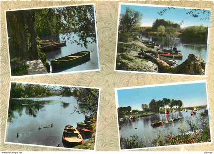 77 - Vaires sur Marne - Le Yachting - Multivues - Carte dentelée - CPSM grand format - Voir Scans Recto-Verso