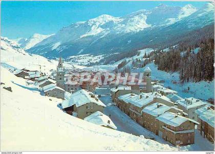 CPM En Haute Maurienne Savoie Val Cenis Lanslebourg Vue generale et la pointe de Ronce