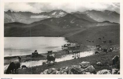 CPM Val D'Isere Lac de L'Ouillette et Cretes des Lessieres Vaches